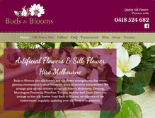 Tablet Screenshot of hiresilkflowers.com.au